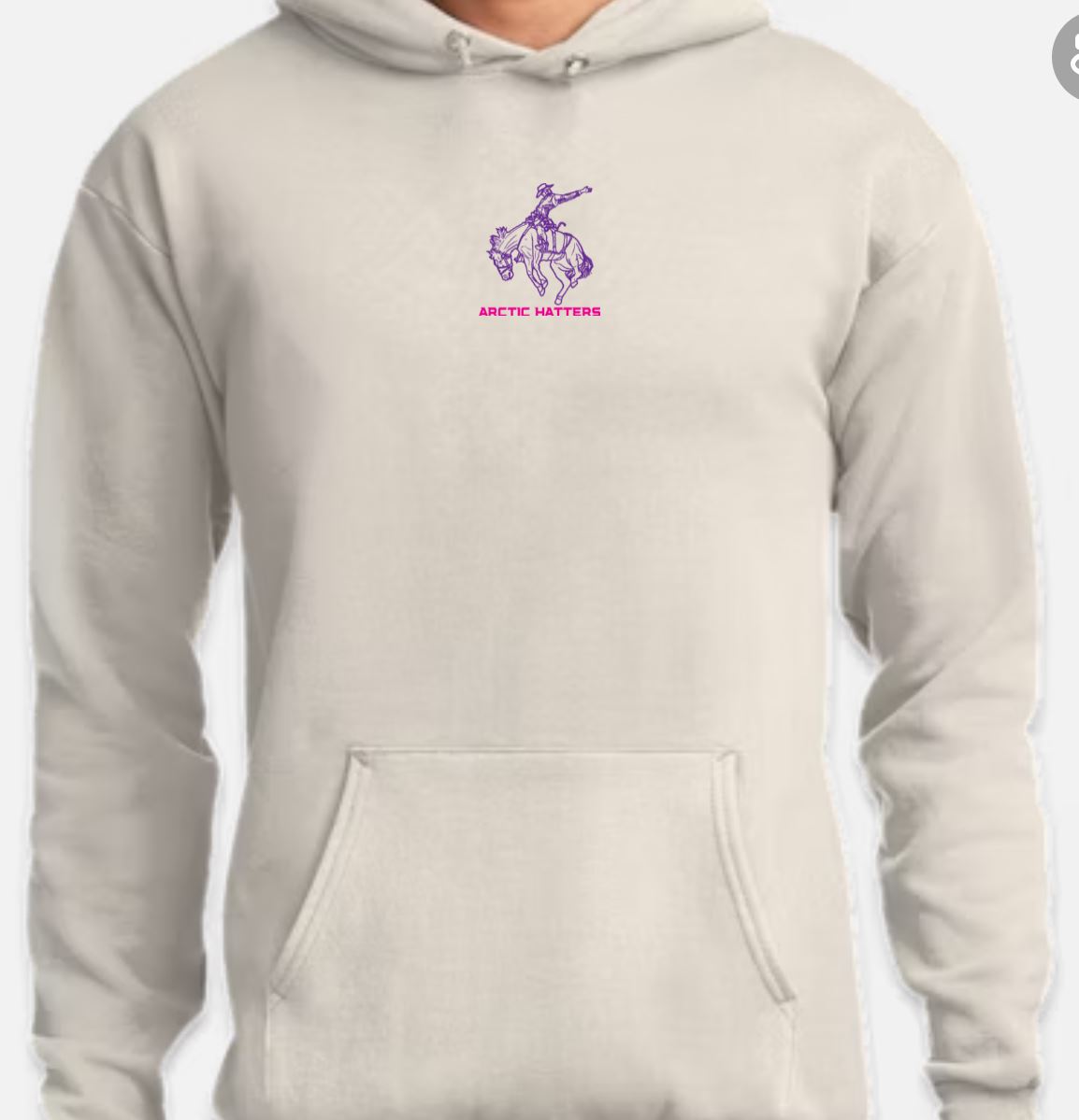 The Arctic Hatters Benito Concert Edition Cream Hoodie