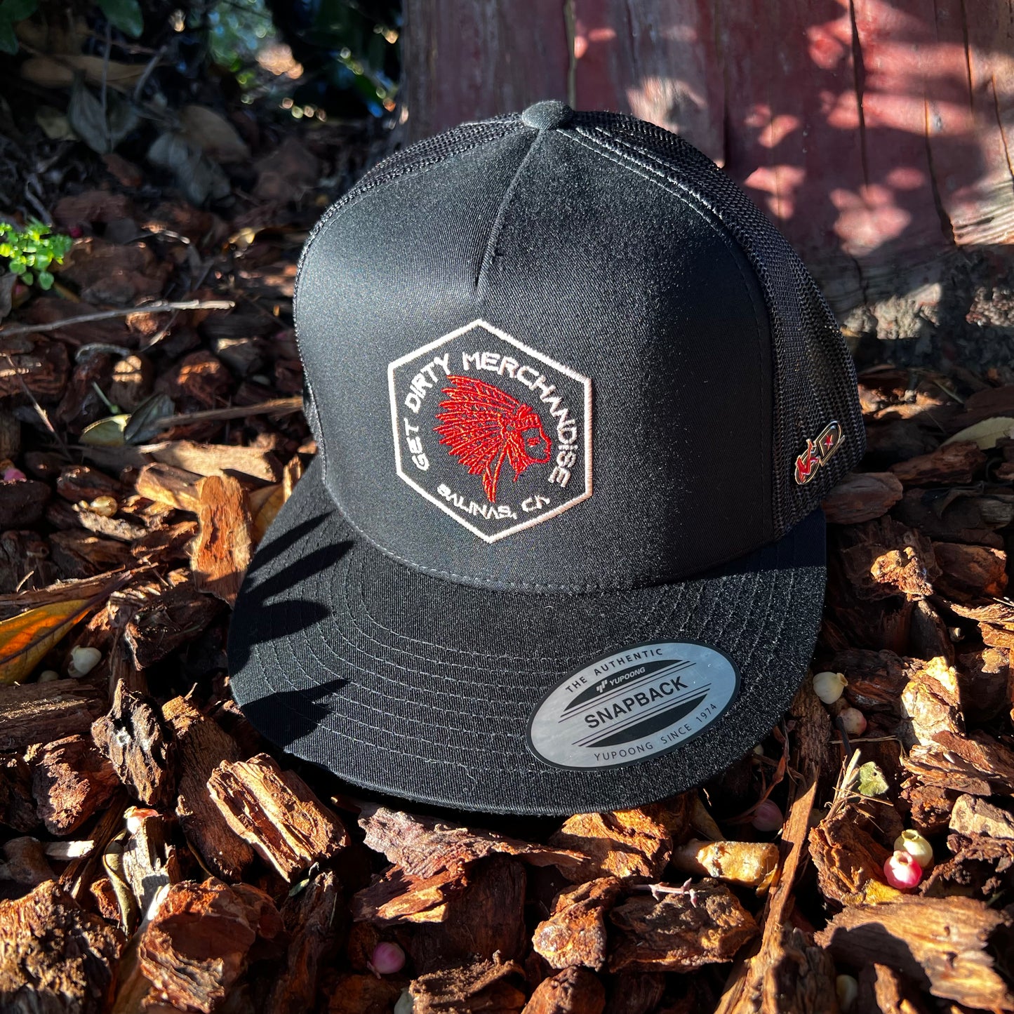 Get Dirty Merchandise RD/RG Marty 2.0 Blk/Blk Trucker Hat