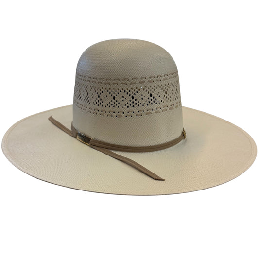Arctic Hatters Double Diamond Straw 6" Crown