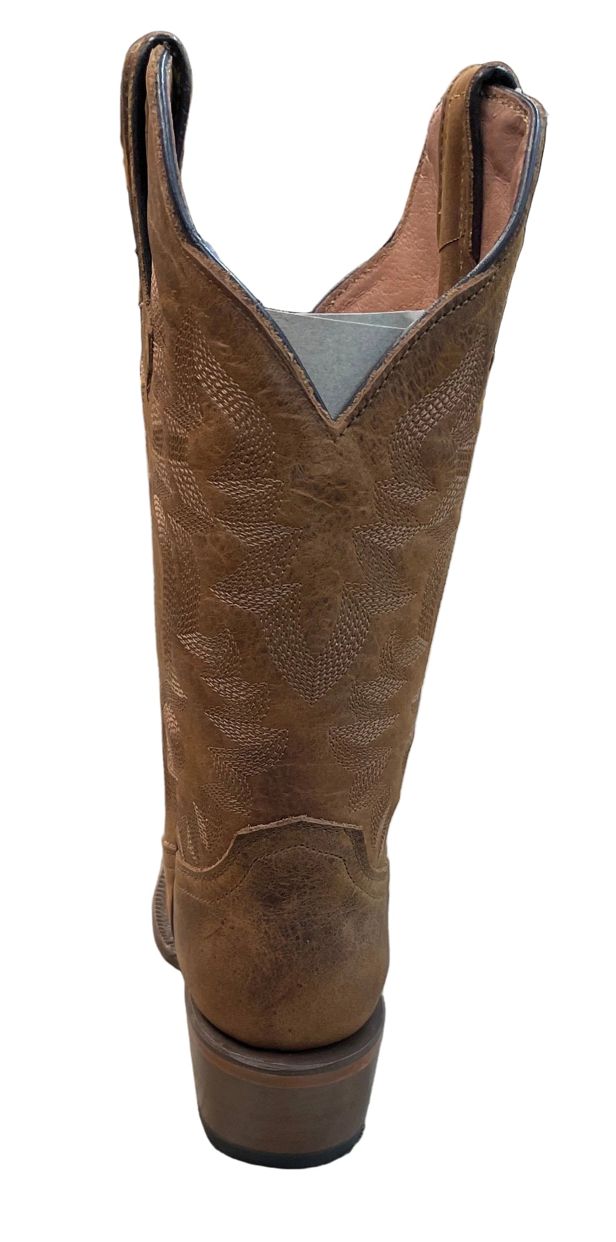 Women’s Cognac Calf W/Tonal Stitch Pattern