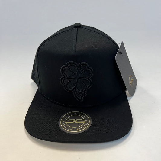JC Hats Brand Trebol Black