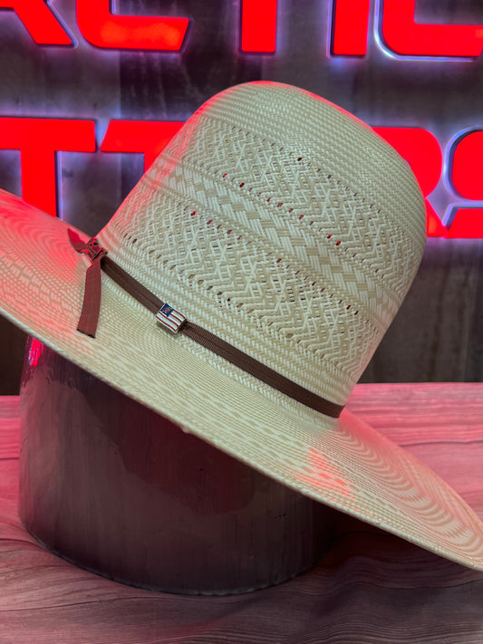 American Hat TC8910 Straw 4 1/4" Brim- 6" Open Crown