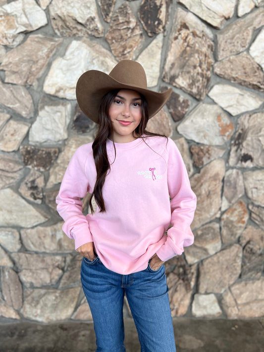 Arctic Hatters Vaquerette Pink Crew