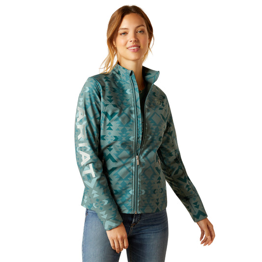 Women’s Team Softshell Print Jacket PINEWOOD