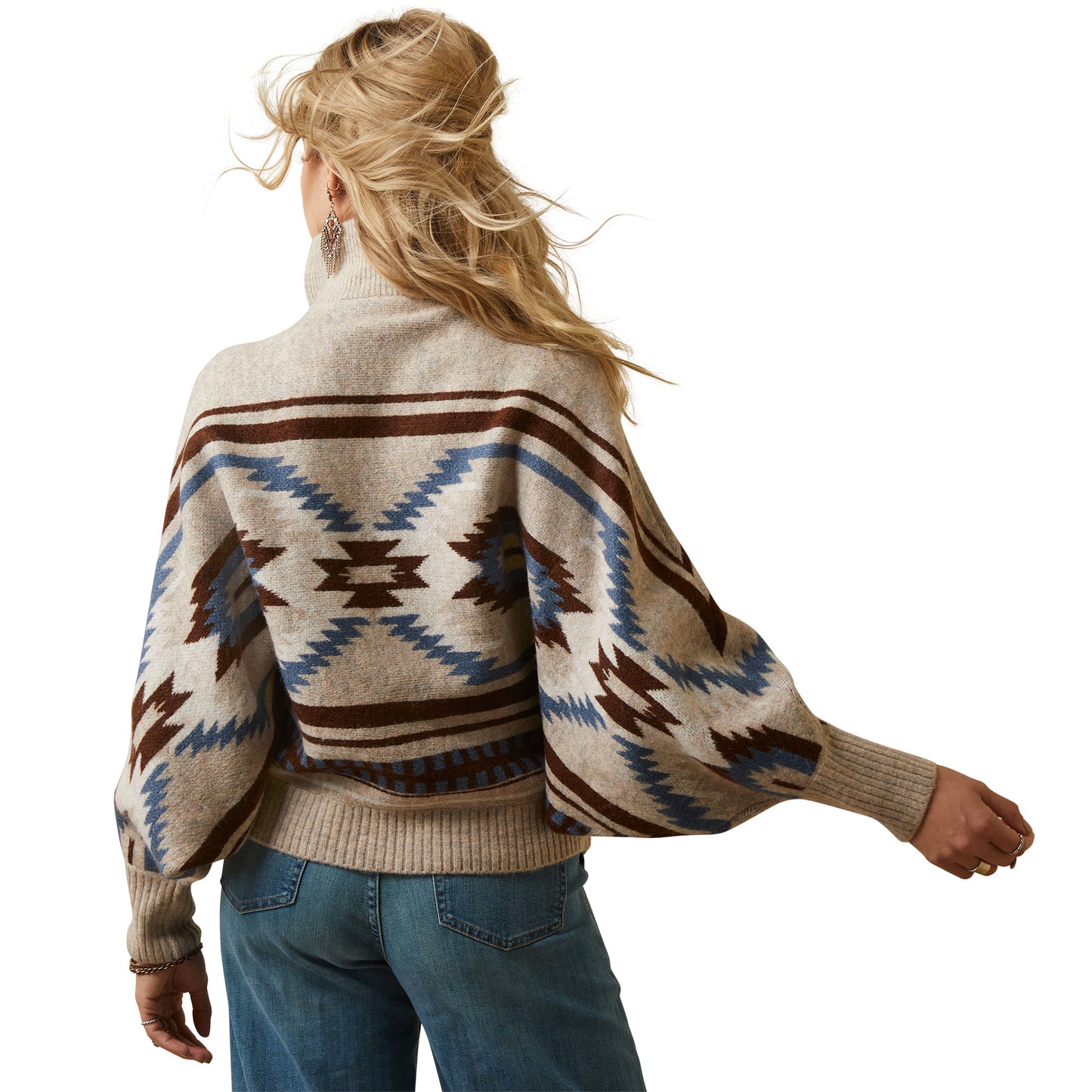 Ariat Chimayo Pullover Sweater Peyote Chimayo JCD
