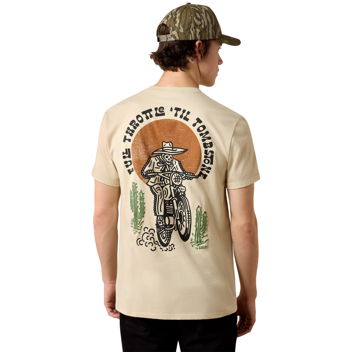 Men Full Throttle T-Shirt Natural 10080590