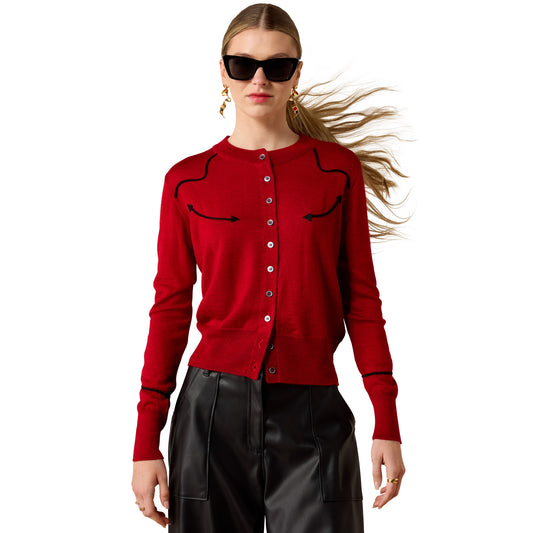 Women’s Dolly Cardigan Savvy Red 10080643