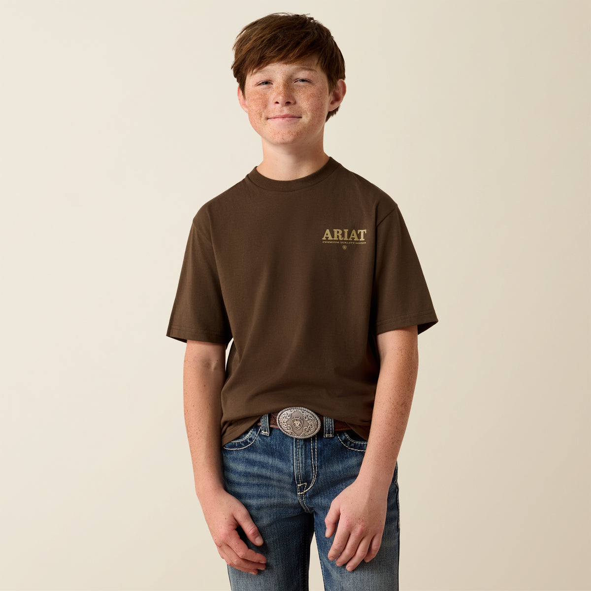 Ariat Boy’s Mountain Bull Short Sleeve Tshirt 10080632