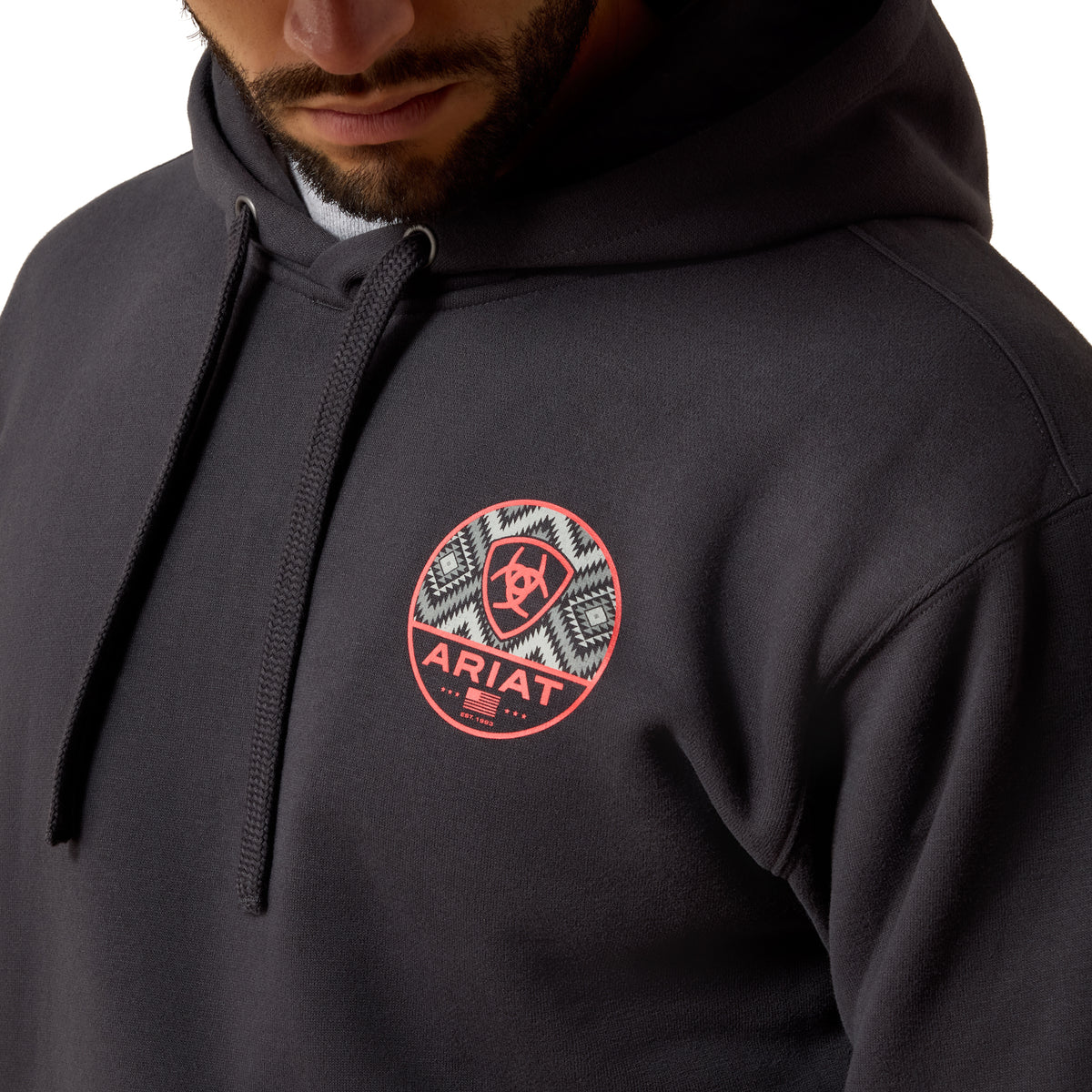 Men Frontier Circle Shape Hood Phantom 10081906