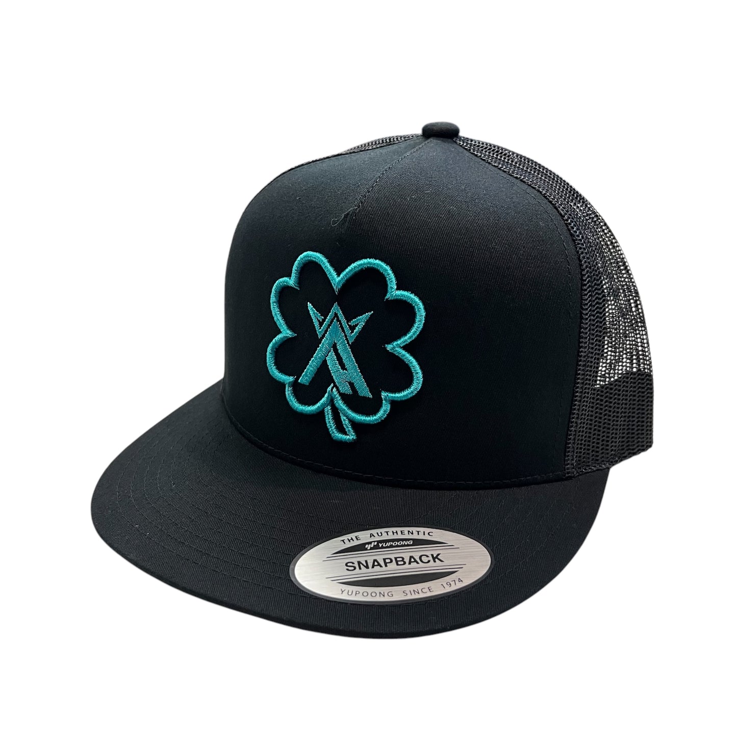 King Arctic Trebol Teal/Blk Trucker Hat