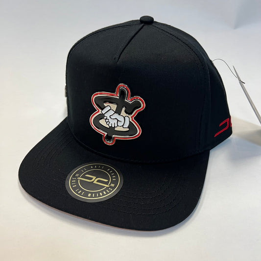 JC Hats Brand Business Pin Black/Red