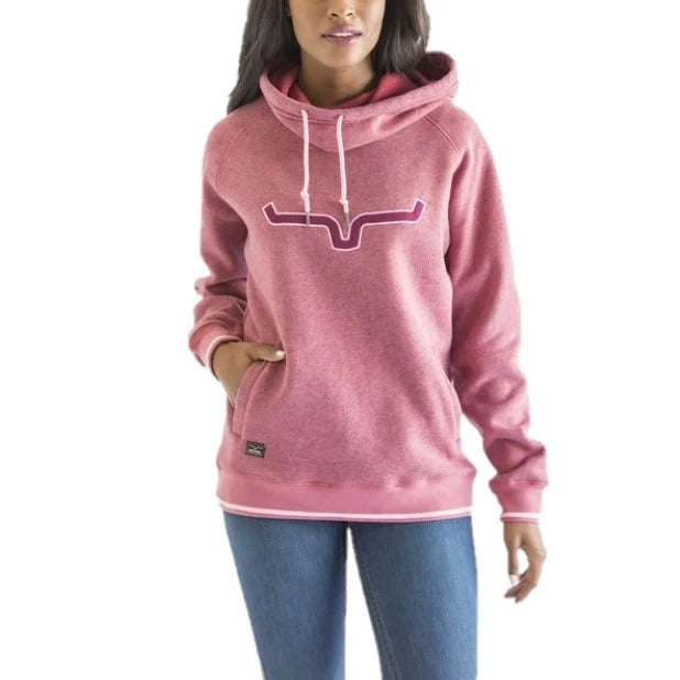 WOMEN’S TWO SCOOPS HOODIE RED BERRY FINAL SALE