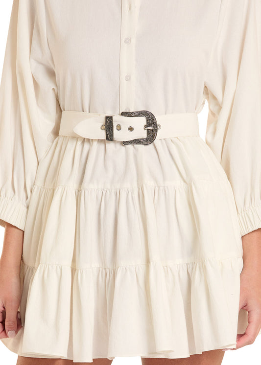 Women’s Mini Dress with adjustable Belt BWD2R08776 FINAL SALE