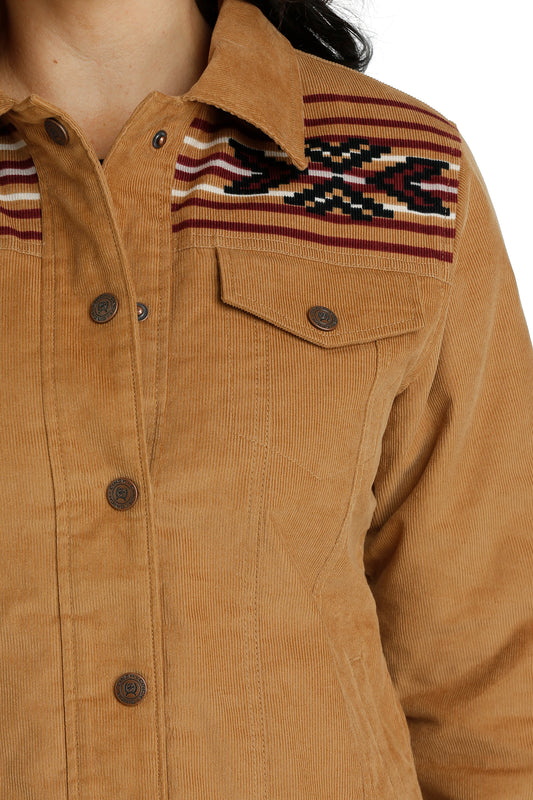 Corduroy Jacket in Tan
