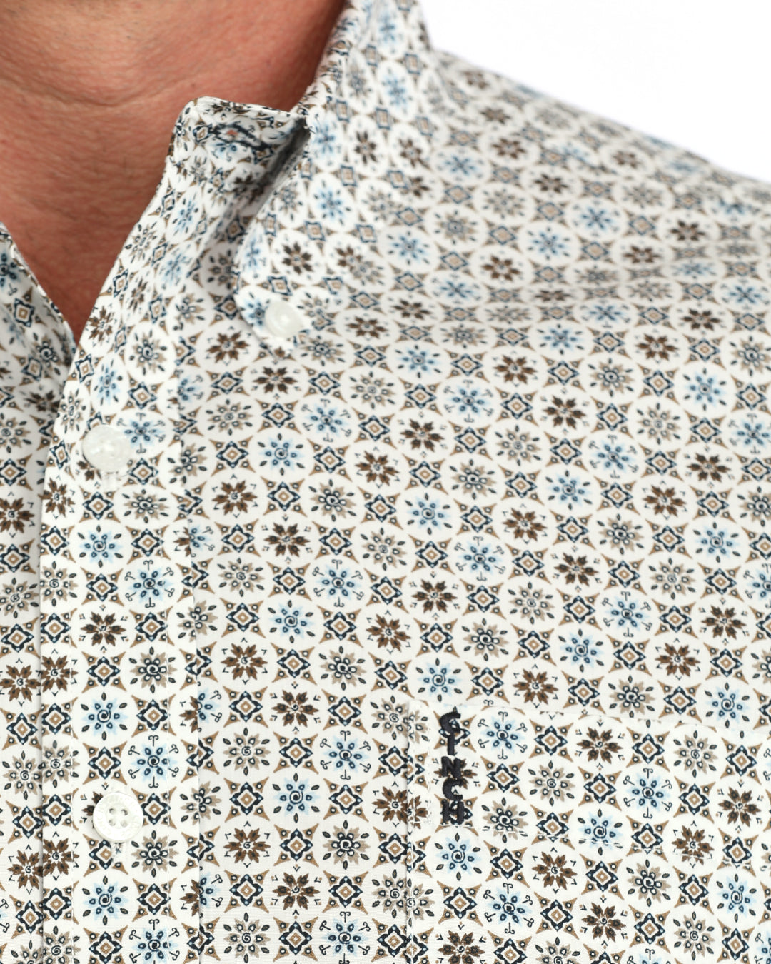 Men Modern Fit Button Down MTW1347165