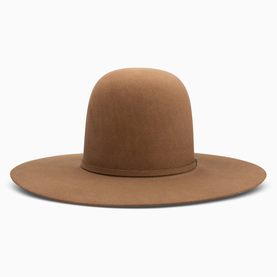 Resistol Chute Boss 10X Dunn Felt Hat 4 1/4" Brim 6" Open Crown