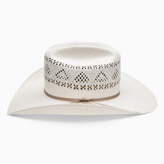 Resistol 20X Black Ridge 4 1/4" Brim Straw Hat Creased Crown