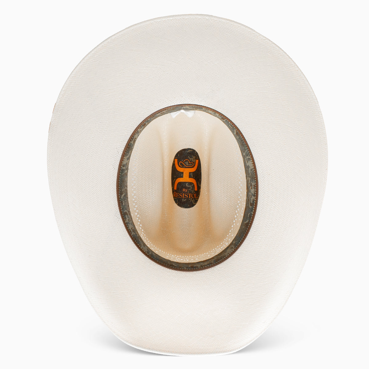 20x Hooey by Resistol Barbed Wire 4 1/4" Brim Straw Hat Creased Crown