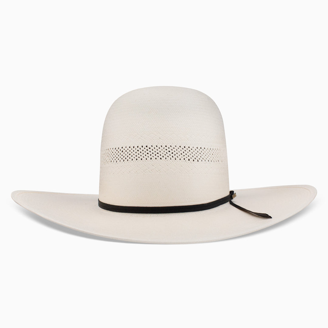 Resistol 20X Cutbank Straw Hat Open Crown