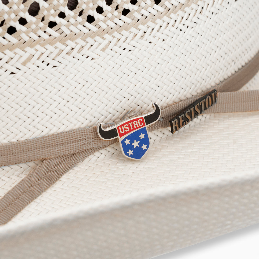 Resistol 10X Wildfire Straw Hat Creased Crown