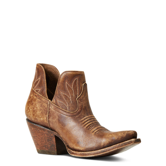 Women's Hazel Western Boot Naturally Distressed Brown