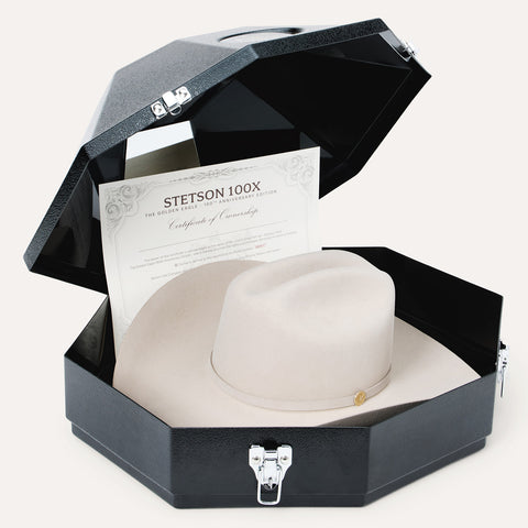 Stetson El Presidente 100X Golden Eagle Silverbelly Felt 4 1/4"