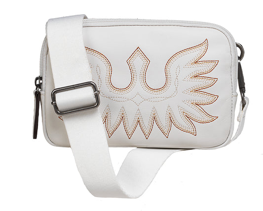 Ariat Casanova Collection Belt Bag WHITE