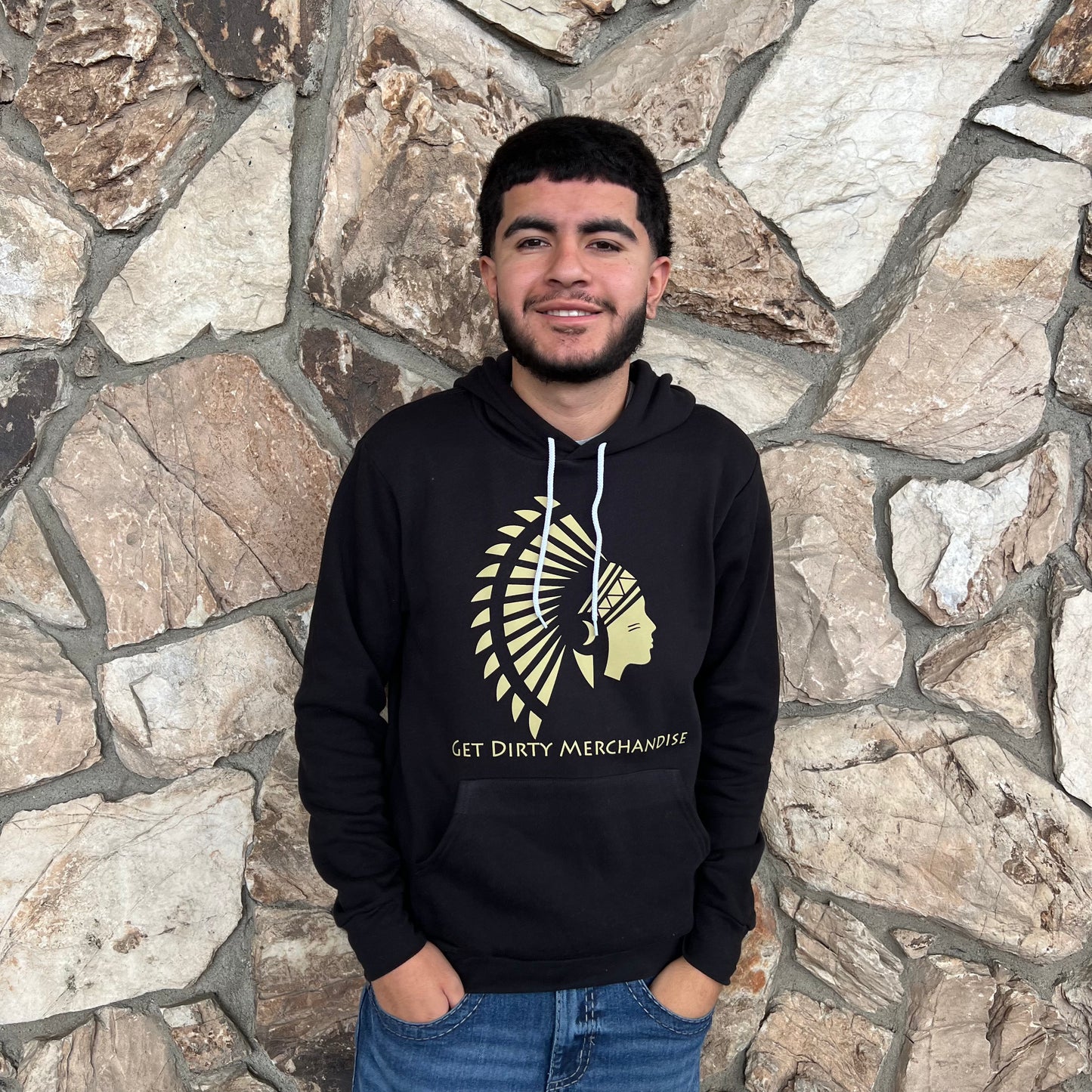 Get Dirty Merchandise Lucy Black/GLD Hoodie