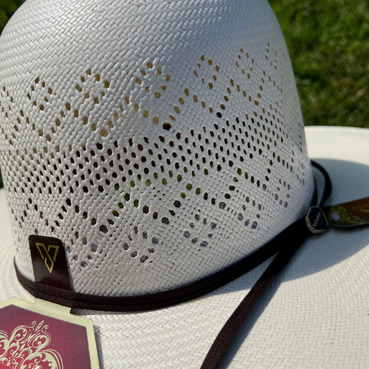 Valtierra Straw 6" Crown- Sky Diamond