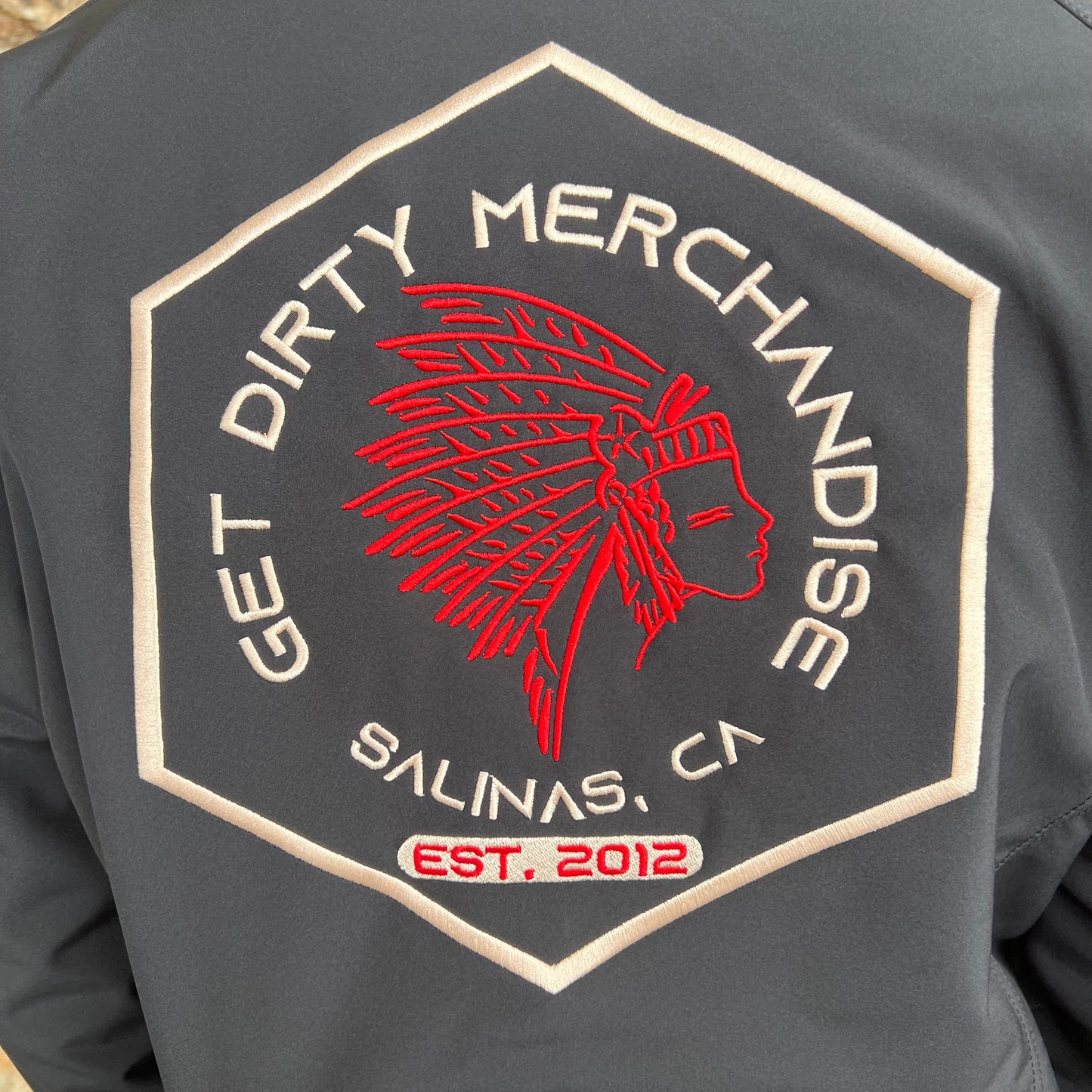 Get Dirty Merchandise X Arctic Hatters Jacket RG/RED