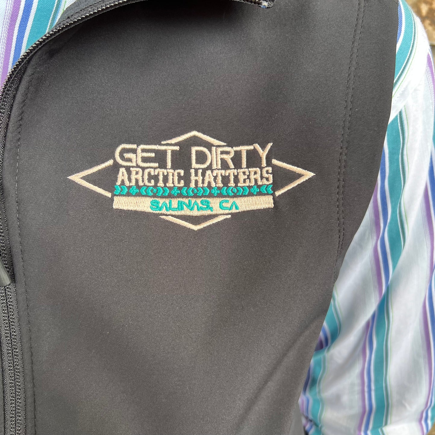 Get Dirty Merchandise X Arctic Hatters Vest RG/Teal