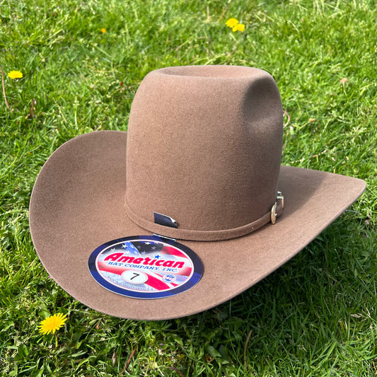 American Hat 10X Tuscan Felt Hat 7" Tall Crown