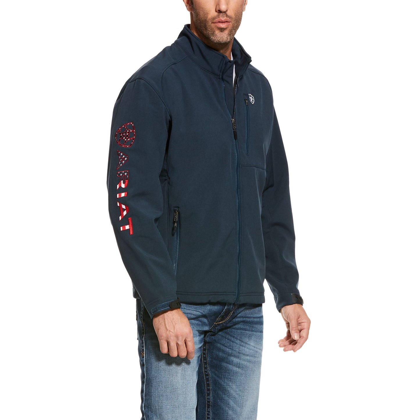 Ariat Logo 2.0 Softshell Jacket INDIGO AMERICANA
