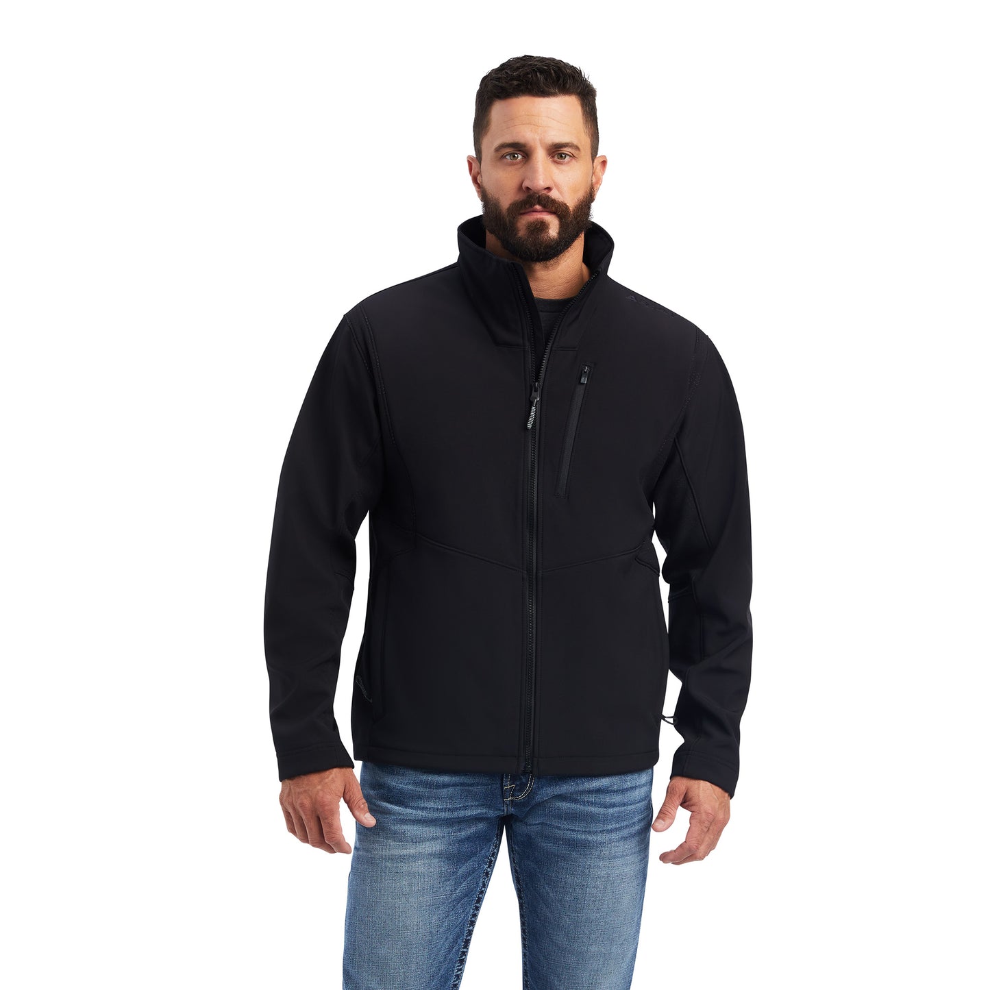 Ariat Vernon Vent Softshell Jacket Black/ Grey