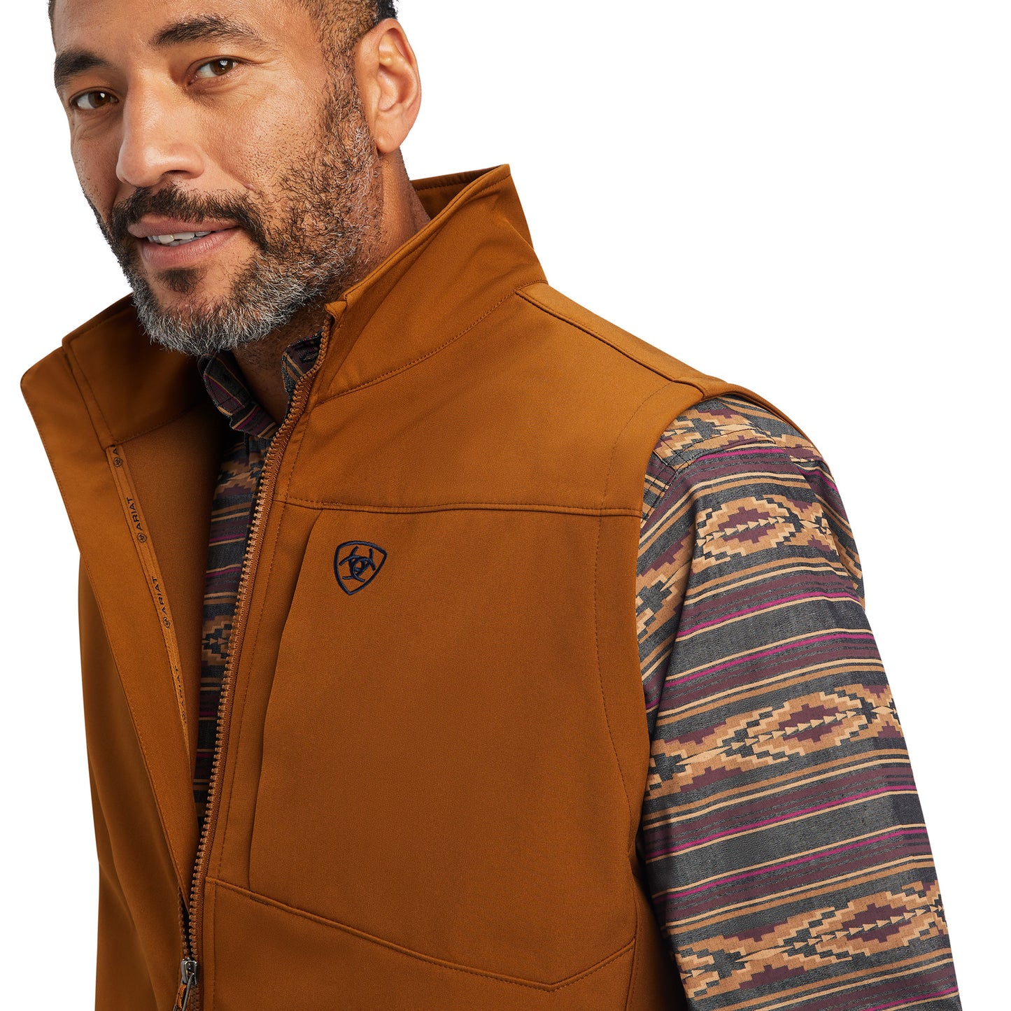 Ariat Logo 2.0 Softshell Vest CHESTNUT