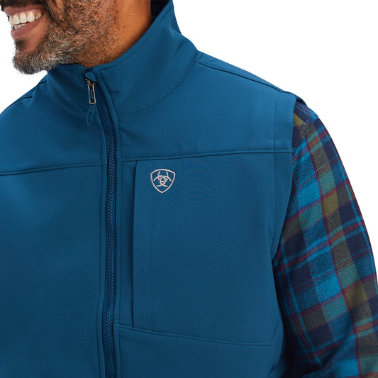 Ariat Logo 2.0 Softshell Vest MAJOLICA BLUE