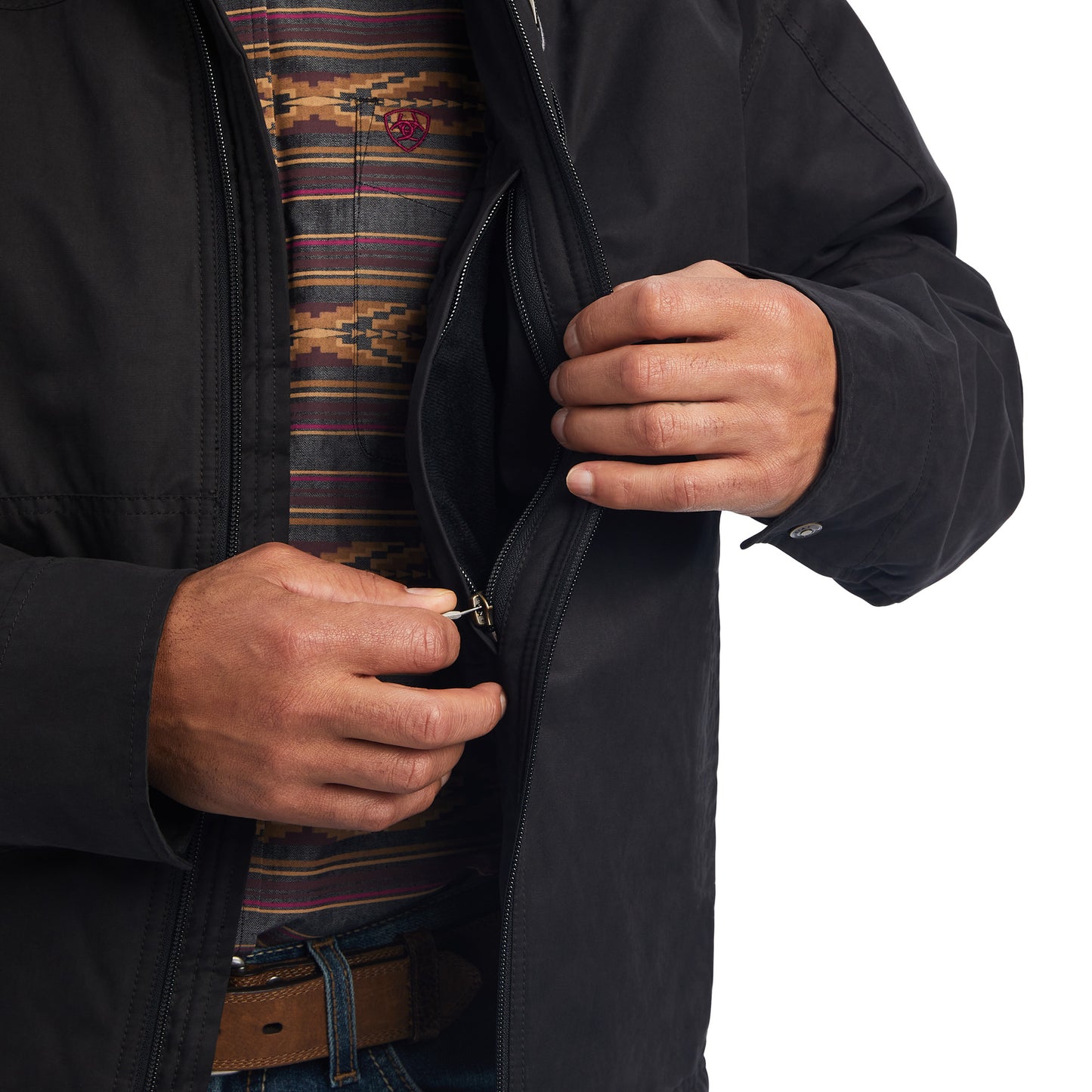 Ariat Grizzly Canvas Jacket BLACK