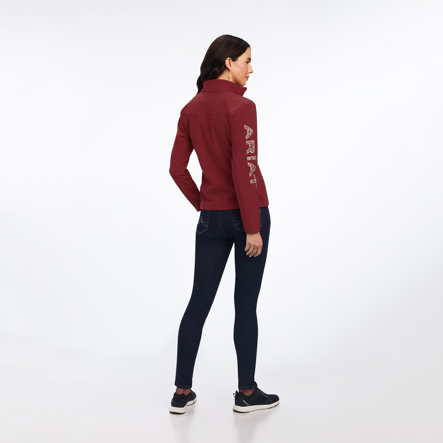 Chaqueta Softshell Ariat Aparejo Team para mujer TOMATE SECADO AL SOL