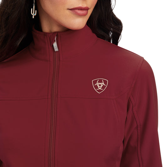 Ariat Womens Aparejo Team Softshell Jacket SUN-DRIED TOMATO