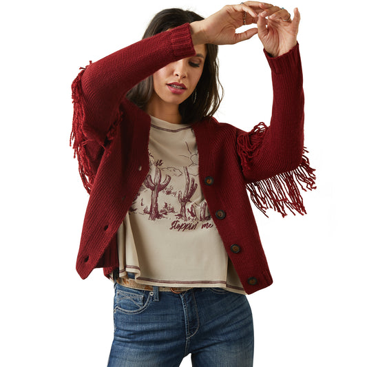 Red Rock Cardigan Red Rogue Red