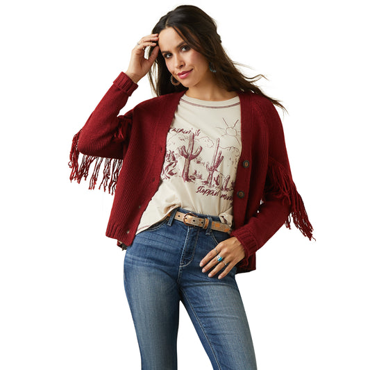 Red Rock Cardigan Red Rogue Red