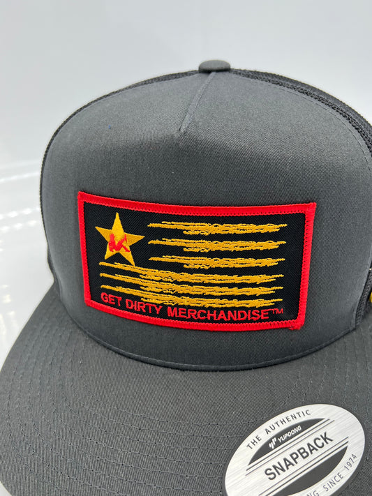 Get Dirty Merchandise BLK W&F Chr/Chr Trucker Hat