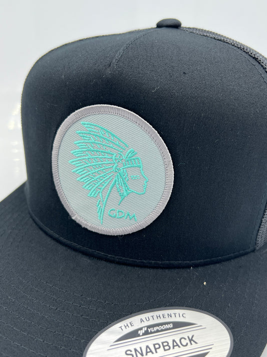 Get Dirty Merchandise Gray Marty Blk/Blk Trucker Hat