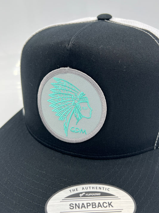 Get Dirty Merchandise Gray Marty Blk/Wht Trucker Hat