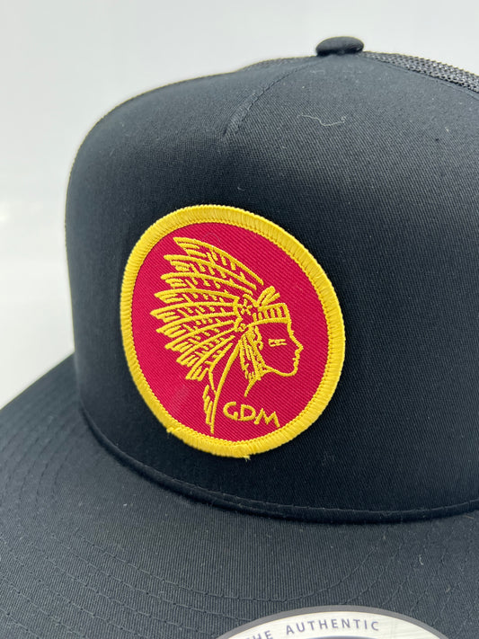 Get Dirty Merchandise Red Marty Blk/Blk Trucker Hat