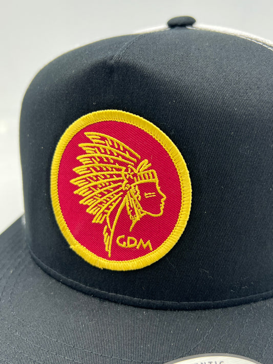 Get Dirty Merchandise Red Marty Blk/Wht Trucker Hat