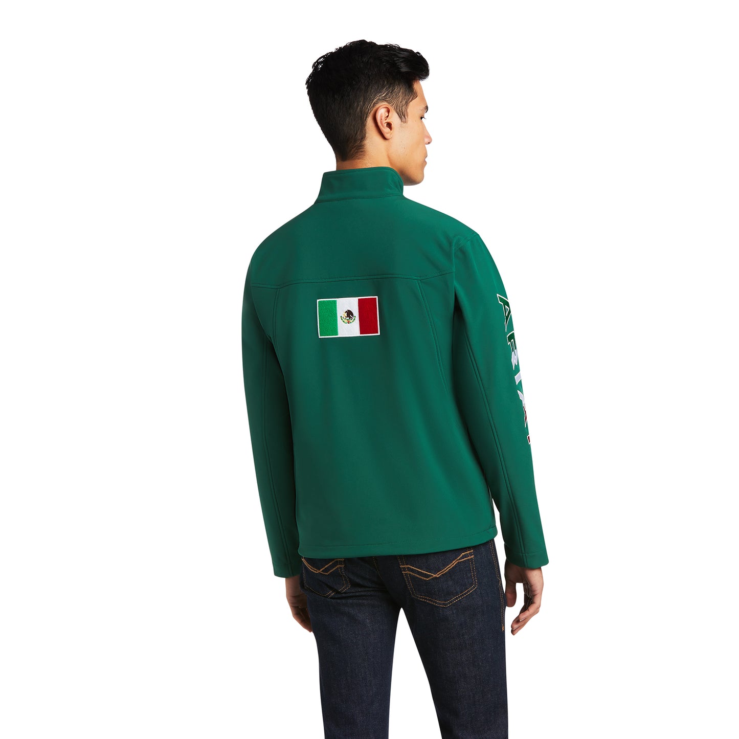 Nueva Chaqueta Team Softshell MEXICO VERDE