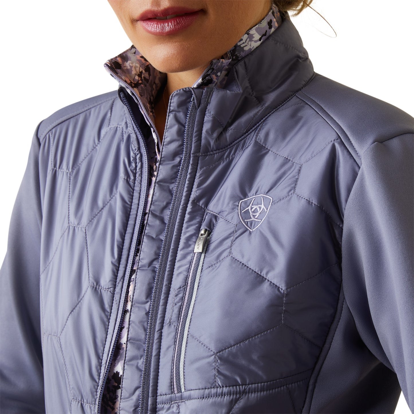 Chaqueta aislante Ariat Fusion Granito oscuro