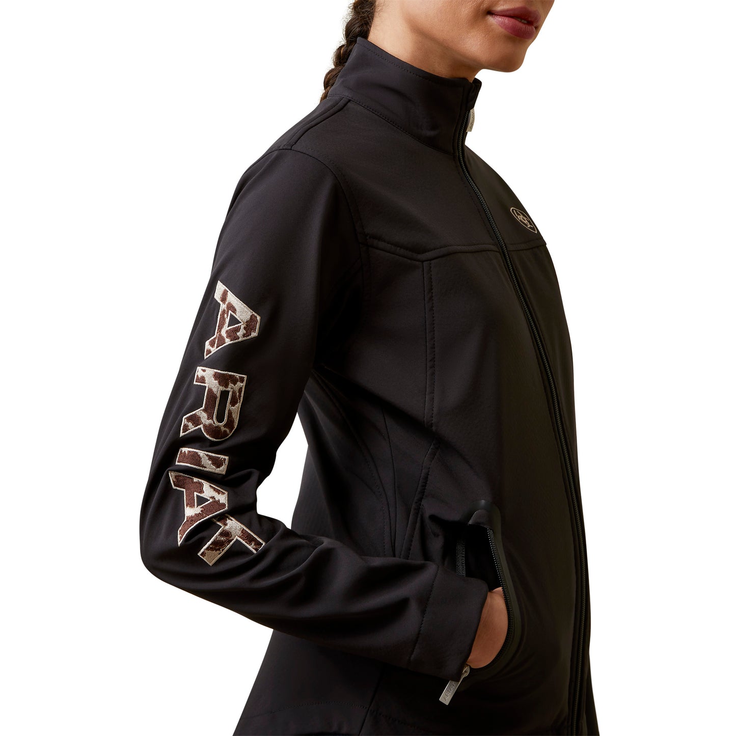 Ariat New Team Softshell Jacket Black/ Pony