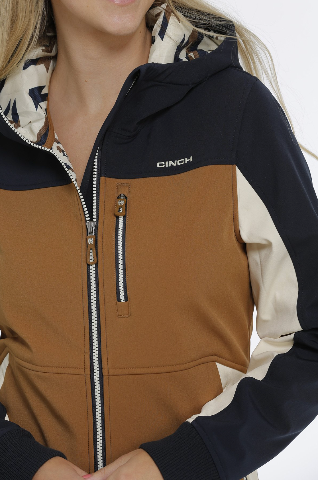 Sudadera con capucha Bonded MARRÓN